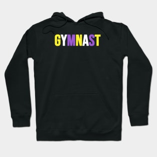 GYMNAST (Nonbinary flag colors) Hoodie